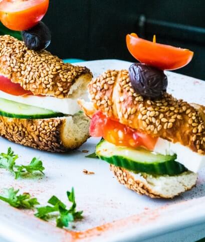 sandwiches vegetarian vegan e senza glutine Durante tuna fiera